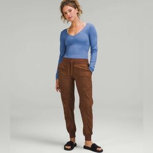 Lululemon Dance Studio Mid-Rise Jogger - Full Length - Roasted Brown - 10